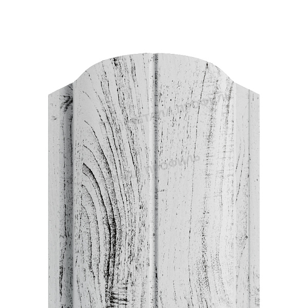 Штакетник металлический МЕТАЛЛ ПРОФИЛЬ ELLIPSE-O 19х126 (ECOSTEEL_MA-01-Беленый Дуб-0.5), цена ― 201.73 ₽: приобрести в Владикавказе.